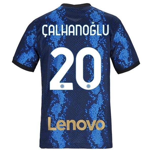 Camisola Inter Milan Çalhanoğlu 20 1º Equipamento 2021 2022