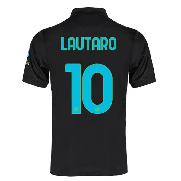 Camisola Inter Milan Lautaro Martínez 10 3º Equipamento 2021 2022