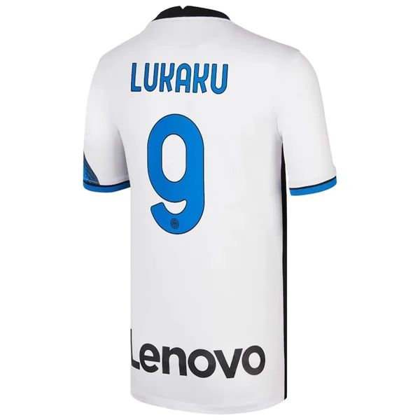 Camisola Inter Milan Romelu Lukaku 9 2º Equipamento 2021 2022