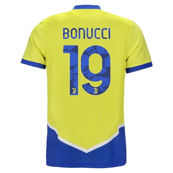 Camisola Juventus Leonardo Bonucci 19 3º Equipamento 2021 2022