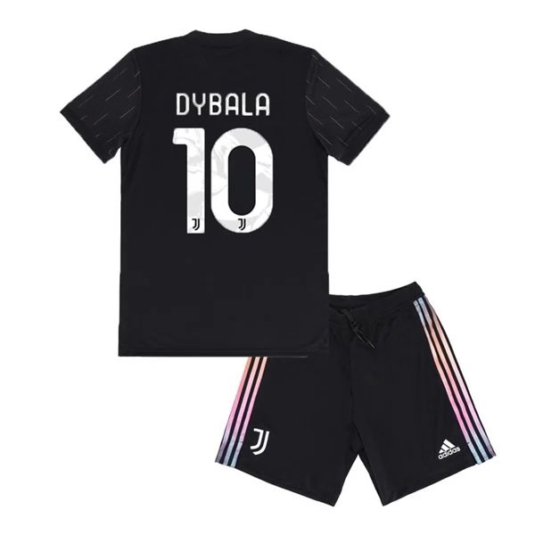 Camisola Juventus Paulo Dybala 10 Criança 2º Equipamento 2021-22