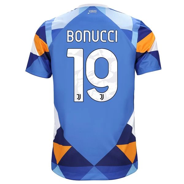 Camisola Juventus 2022-23 Leonardo Bonucci 19 1º Equipamento Fourth