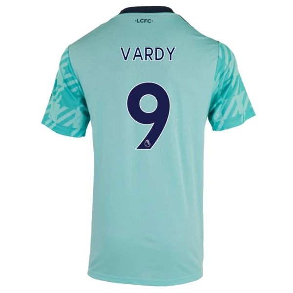 Camisola Leicester City Jamie Vardy 9 2º Equipamento 2021 2022
