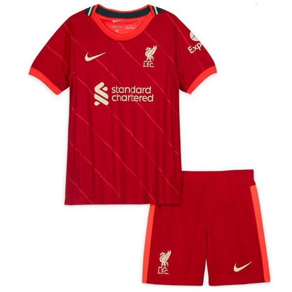 Camisola Liverpool Criança 1º Equipamento 2021-22