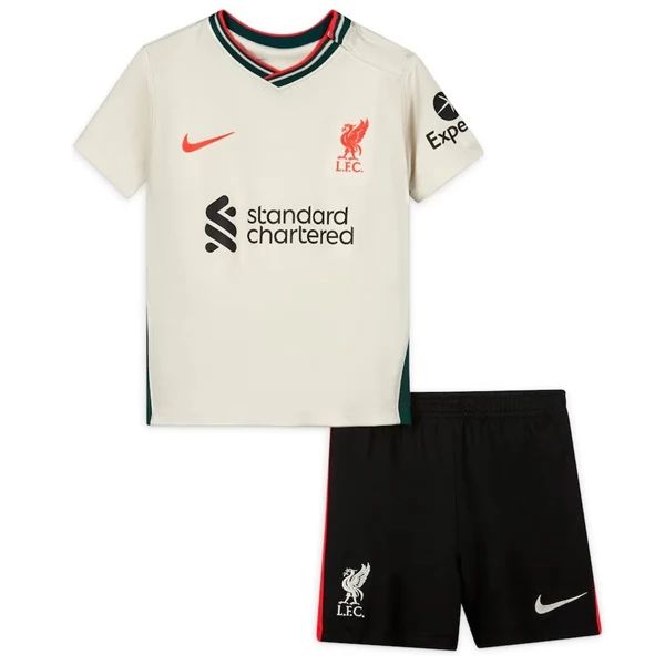 Camisola Liverpool Criança 2º Equipamento 2021-22