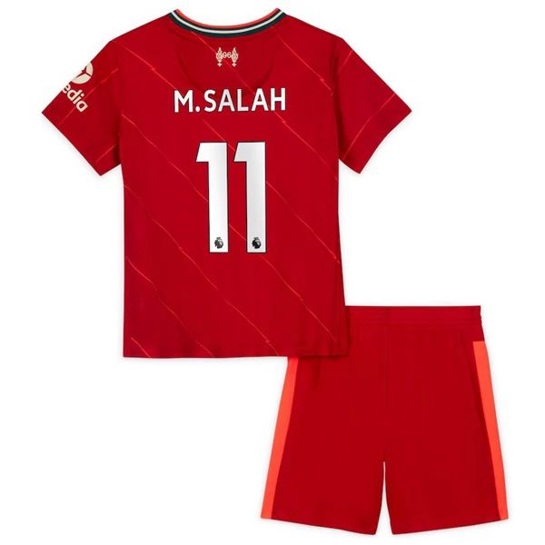 Camisola Liverpool M.Salah 11 Criança 1º Equipamento 2021-22