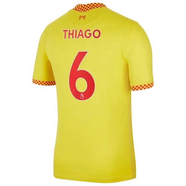 Camisola Liverpool Thiago 6 3º Equipamento 2021 2022