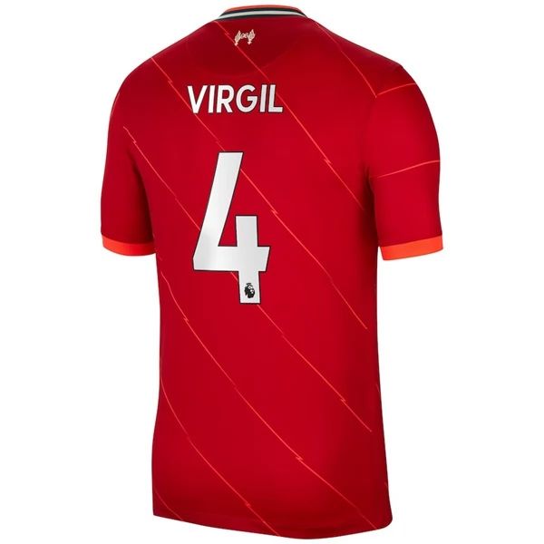 Camisola Liverpool Virgil van Dijk 4 1º Equipamento 2021 2022