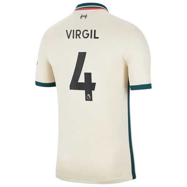 Camisola Liverpool Virgil van Dijk 4 2º Equipamento 2021 2022