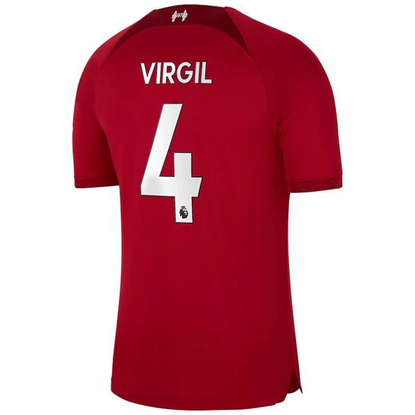Camisola Liverpool Virgil van Dijk 4 1º Equipamento 2022-23