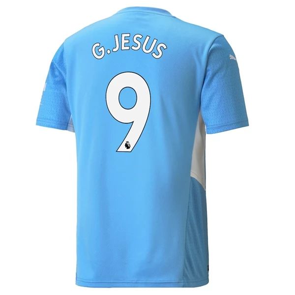 Camisola Manchester City G.Jesus 9 1º Equipamento 2021 2022