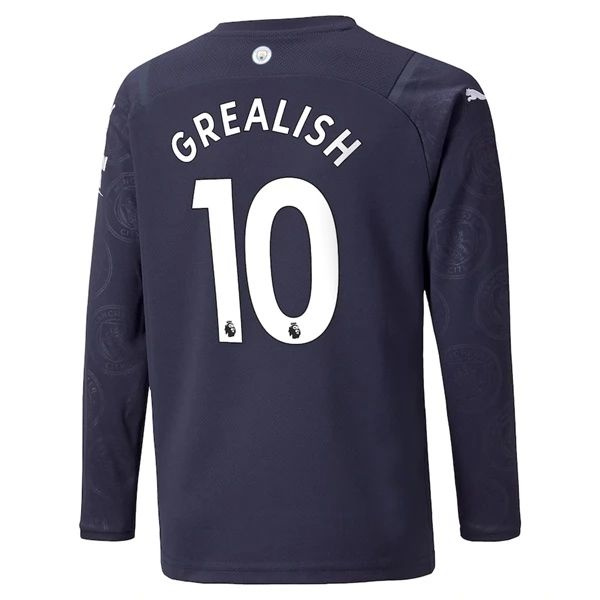 Camisola Manchester City Jack Grealish 10 3º Equipamento – Manga Comprida