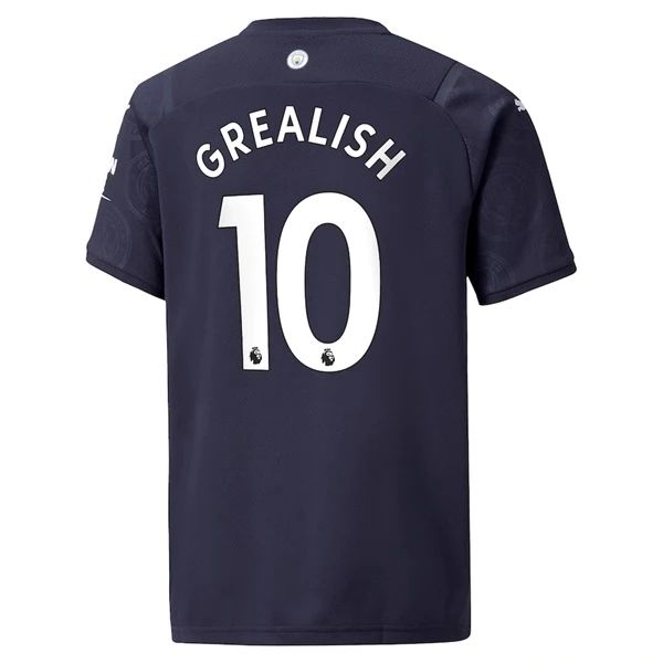 Camisola Manchester City Jack Grealish 10 3º Equipamento 2021 2022