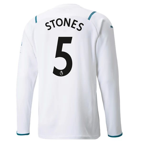 Camisola Manchester City Stones 5 2º Equipamento 2021 2022 – Manga Comprida