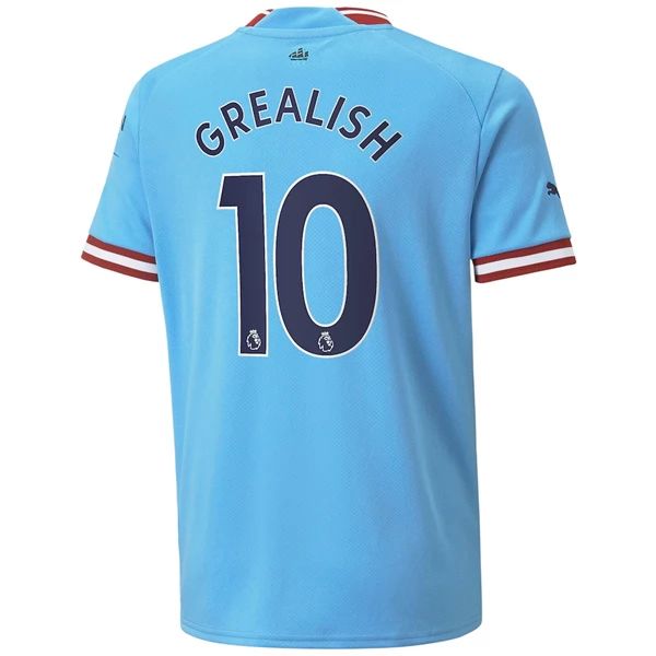 Camisola Manchester City Jack Grealish 10 1º Equipamento 2022-23