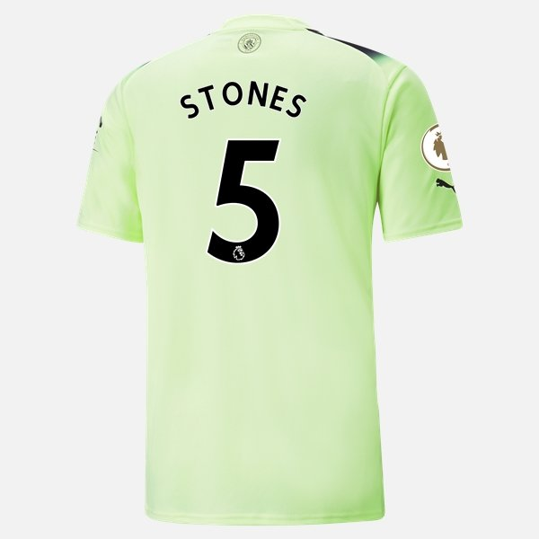 Camisola Manchester City Stones 5 3º Equipamento 2022 2023