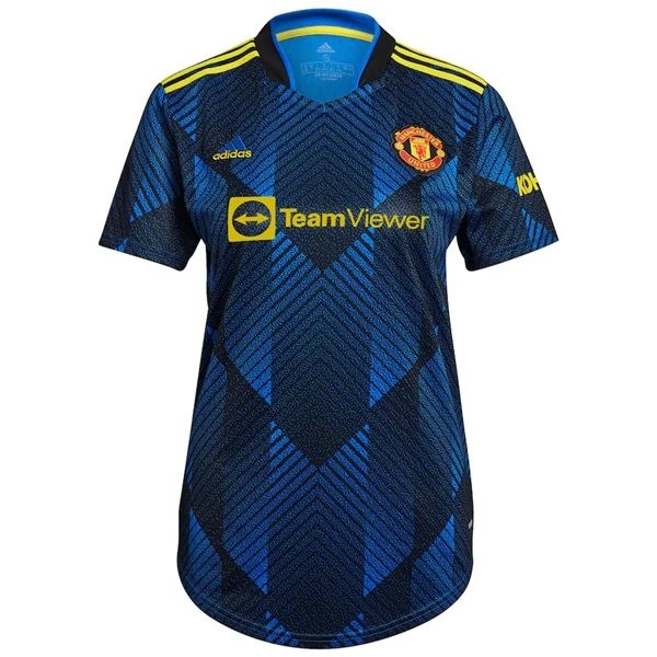 Camisola Manchester United Mulher 3º Equipamento 2021-22