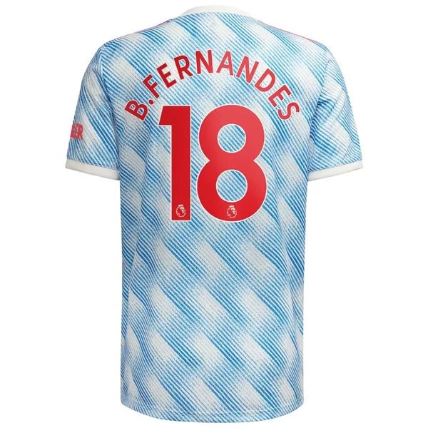 Camisola Manchester United B.Fernandes 18 2º Equipamento 2021 2022