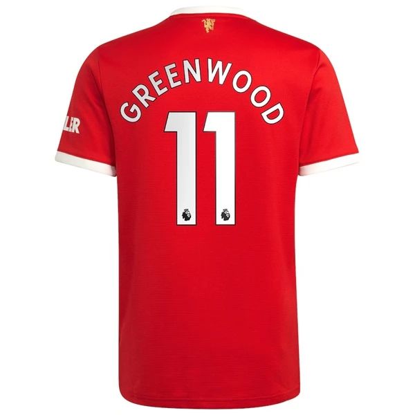 Camisola Manchester United Greenwood 11 1º Equipamento 2021 2022