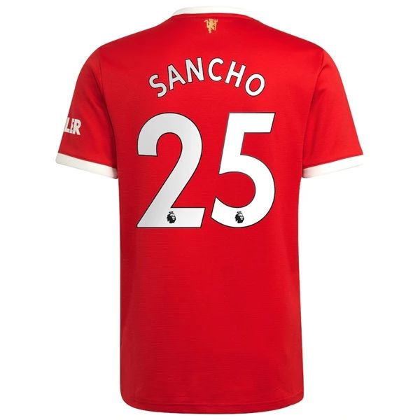 Camisola Manchester United Jadon Sancho 25 1º Equipamento 2021 2022