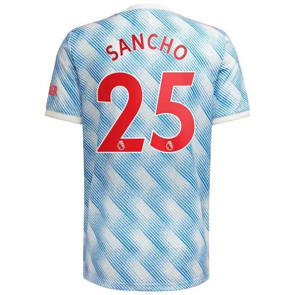 Camisola Manchester United Jadon Sancho 25 2º Equipamento 2021 2022