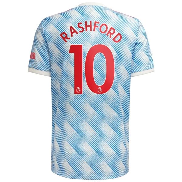 Camisola Manchester United Marcus Rashford 10 2º Equipamento 2021 2022