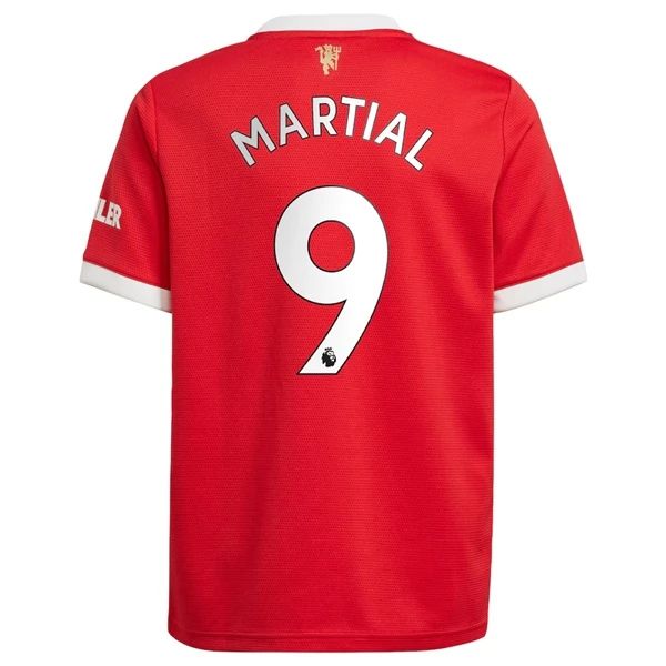 Camisola Manchester United Martial 9 1º Equipamento 2021 2022