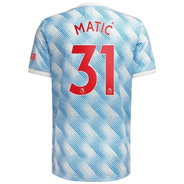 Camisola Manchester United Nemanja Matić 31 2º Equipamento 2021 2022