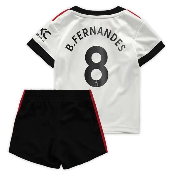Camisola Manchester United B.Fernandes 18 Criança 2º Equipamento 2022-23
