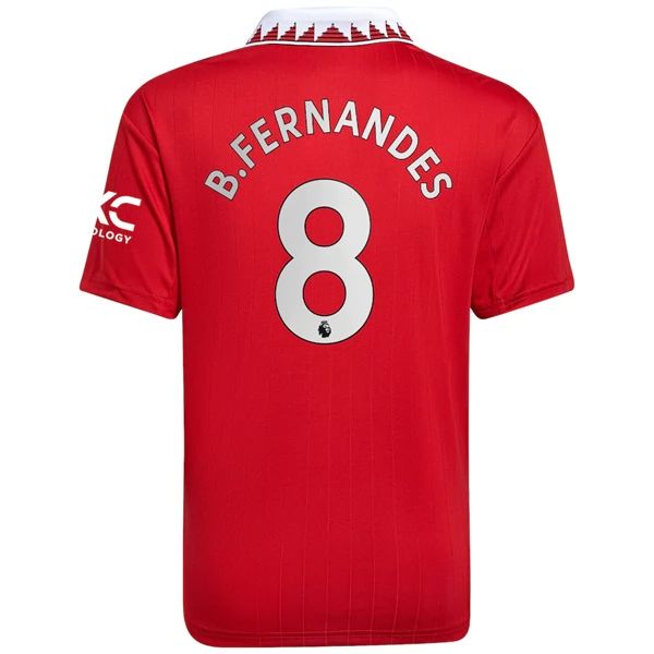 Camisola Manchester United B.Fernandes 8 1º Equipamento 2022 2023