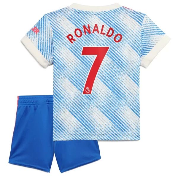 Camisola Manchester United Cristiano Ronaldo 7 Criança 2º Equipamento 2021-22