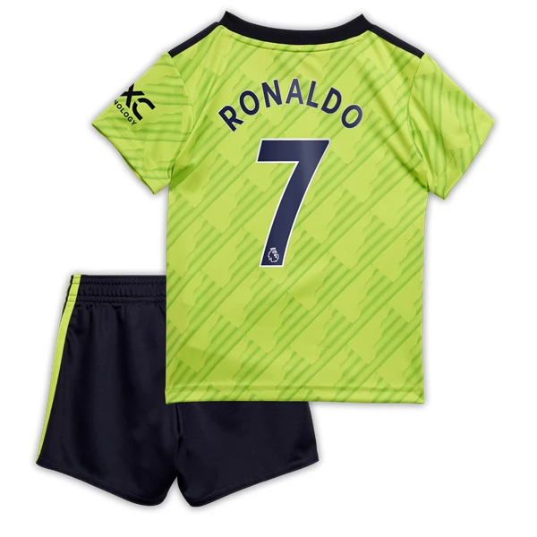 Camisola Manchester United Cristiano Ronaldo 7 Criança 3º Equipamento 2022-23