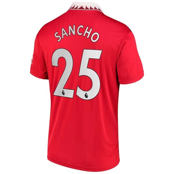 Camisola Manchester United Jadon Sancho 25 1º Equipamento 2022 2023