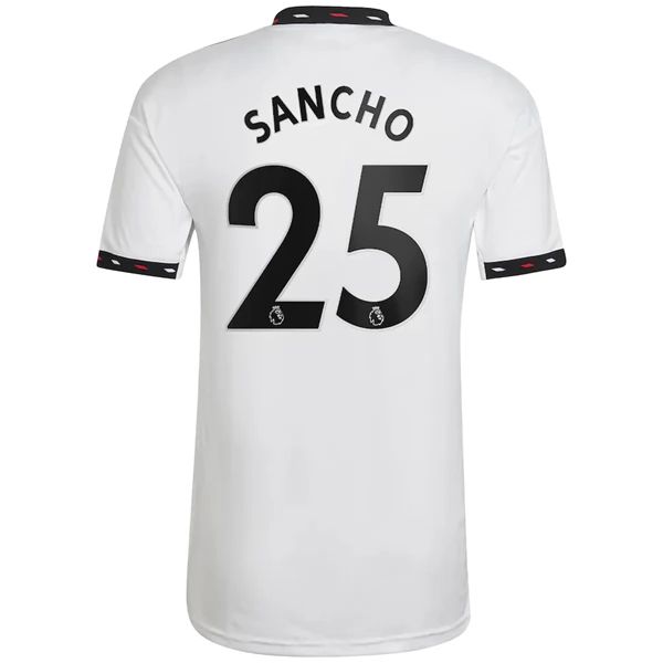 Camisola Manchester United Jadon Sancho 25 2º Equipamento 2022 2023