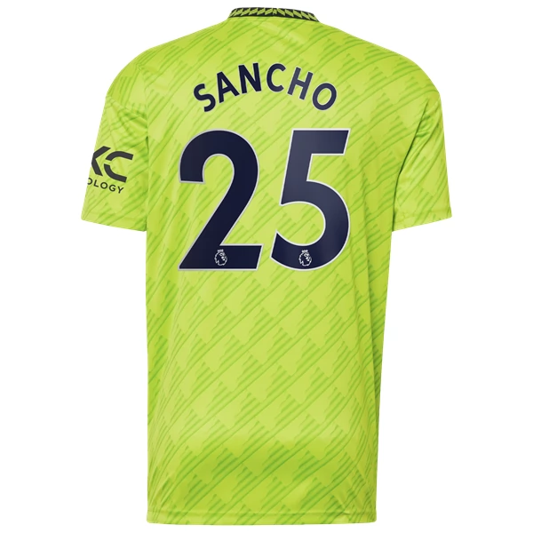 Camisola Manchester United Jadon Sancho 25 3º Equipamento 2022 2023