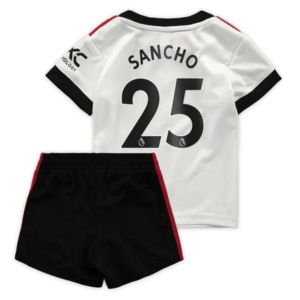 Camisola Manchester United Jadon Sancho 25 Criança 2º Equipamento 2022-23