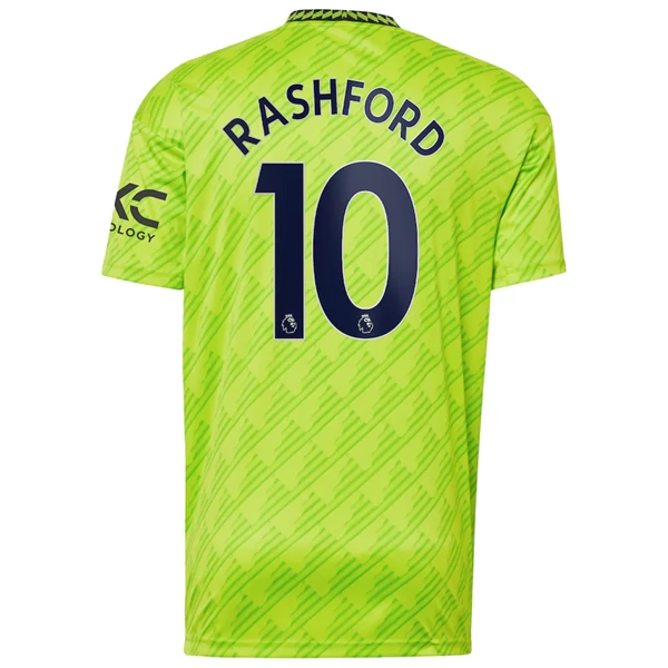 Camisola Manchester United Marcus Rashford 10 3º Equipamento 2022 2023