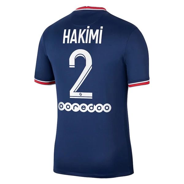 Camisola Paris Saint Germain PSG Achraf Hakimi 2 1º Equipamento 2021 2022
