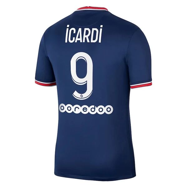 Camisola Paris Saint Germain PSG Mauro Icardi 9 1º Equipamento 2021 2022