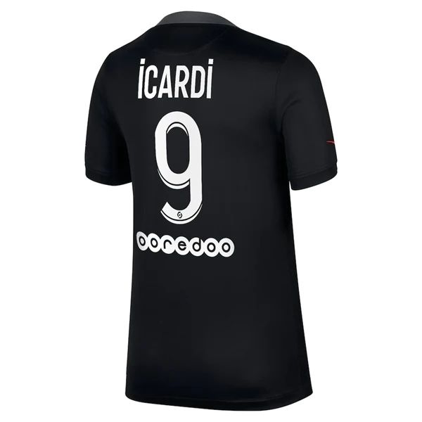 Camisola Paris Saint Germain PSG Mauro Icardi 9 3º Equipamento 2021 2022