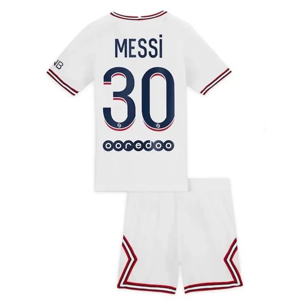 Camisola Paris Saint Germain PSG Lionel Messi 10 Fourth Criança 1º Equipamento 2021-22