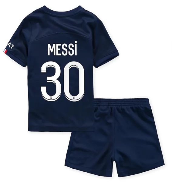 Camisola Paris Saint Germain PSG Lionel Messi 30 Criança 1º Equipamento 2022-23