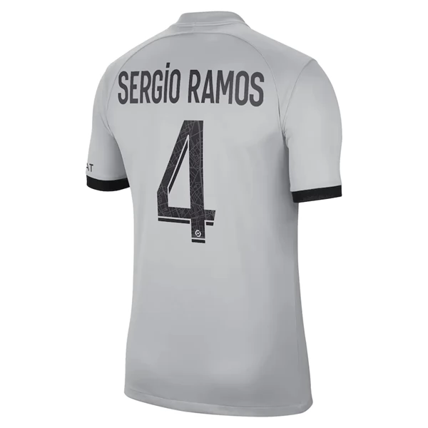 Camisola Paris Saint Germain PSG Sergio Ramos 4 2º Equipamento 2022 2023