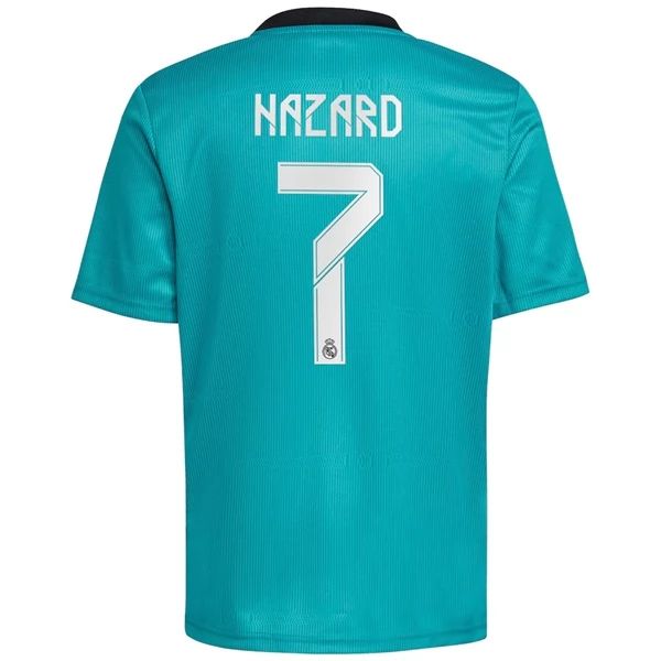 Camisola Real Madrid Eden Hazard 7 3º Equipamento 2021 2022