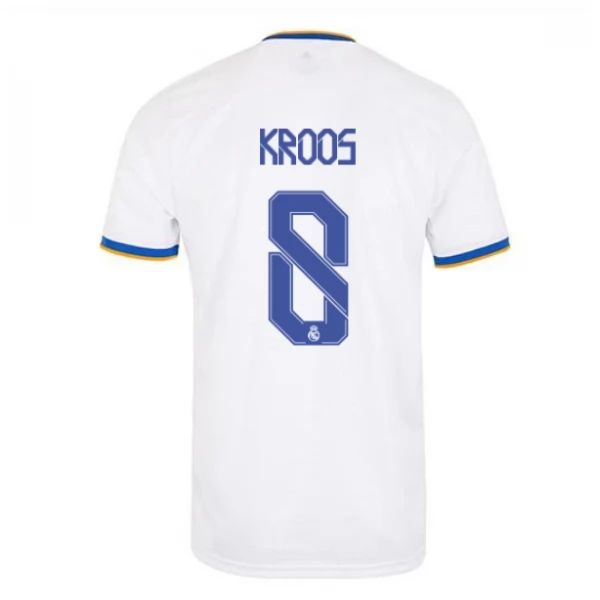 Camisola Real Madrid Toni Kroos 8 1º Equipamento 2021 2022