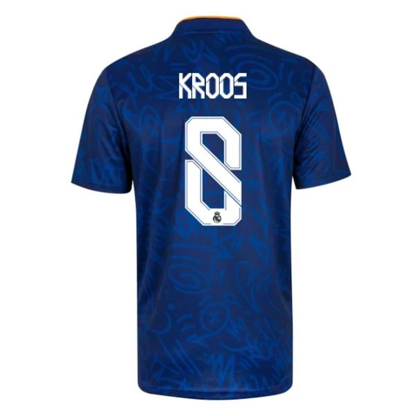 Camisola Real Madrid Toni Kroos 8 2º Equipamento 2021 2022