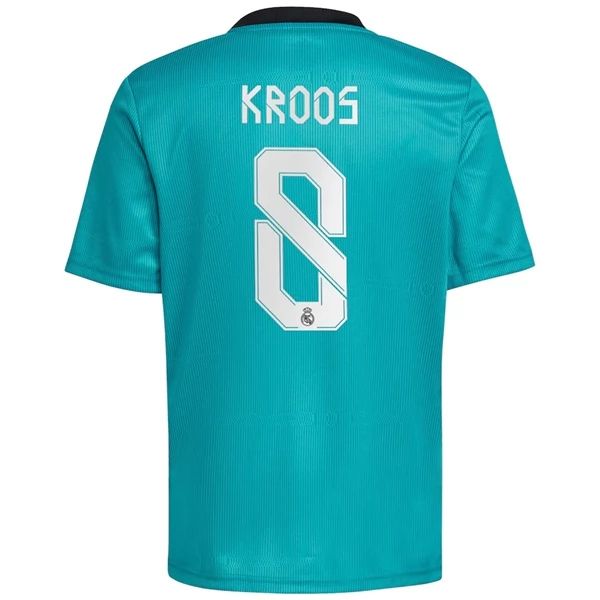 Camisola Real Madrid Toni Kroos 8 3º Equipamento 2021 2022