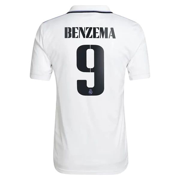 Camisola Real Madrid Karim Benzema 9 1º Equipamento 2022-23