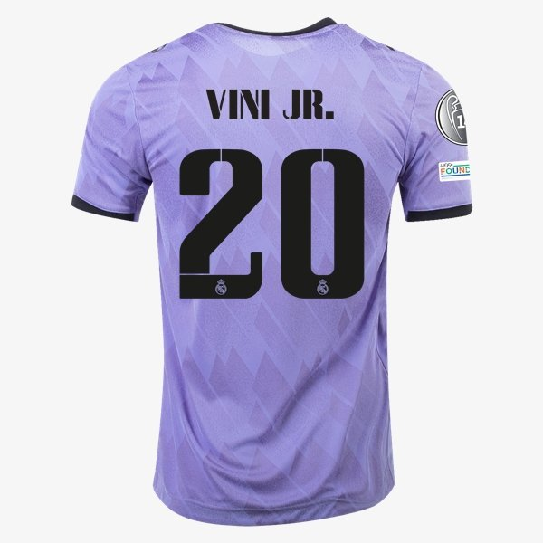Camisola Real Madrid Vinícius Júnior 20 2º Equipamento 2022-23