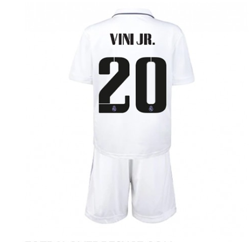 Camisola Real Madrid Vinícius Júnior 20 Criança 1º Equipamento 2022-23